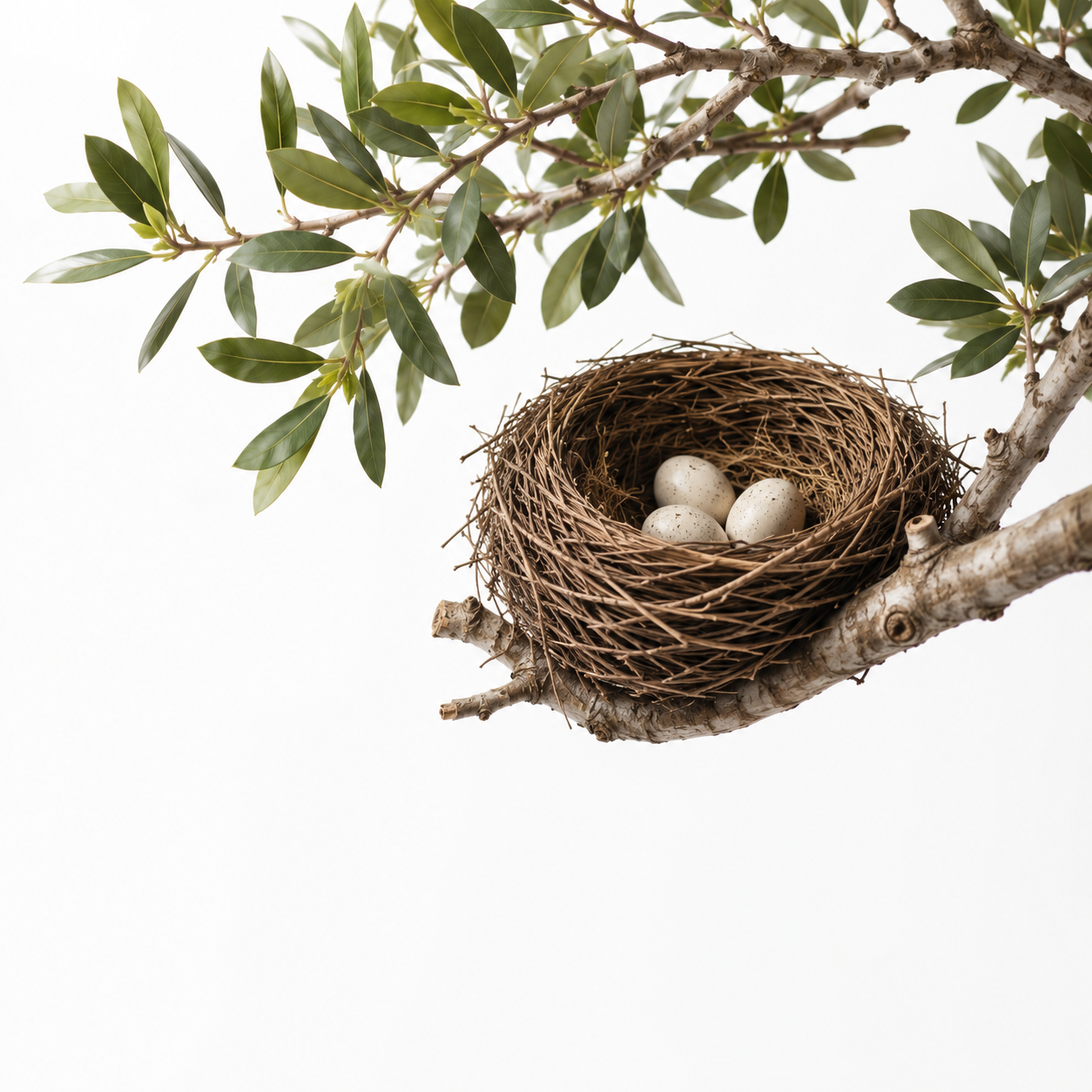 nest in tree