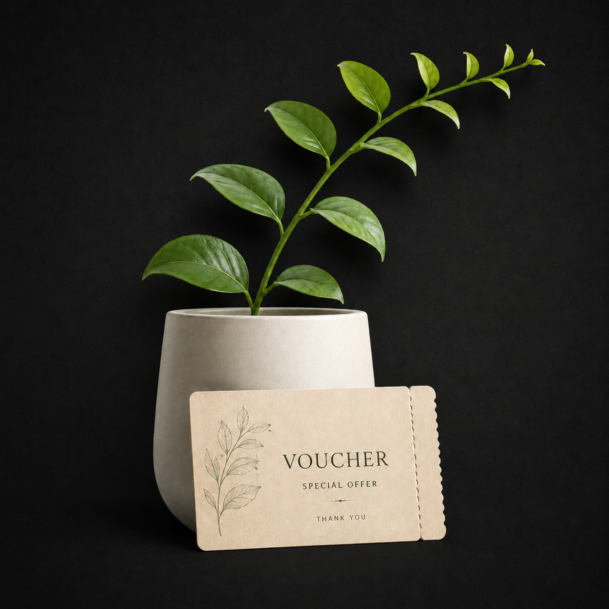 plant with discount voucher